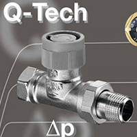 Вентилі Q-tech – рішення регулювання систем опалення