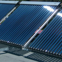 Солнечный коллектор для отопления и ГВС дома: типовое решение