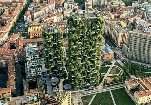 Зображення Багатоповерхова озеленена будівля «Bosco Verticale»