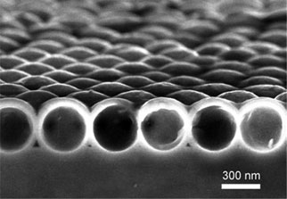 Сферические микролинзы на поверхности PV-панели