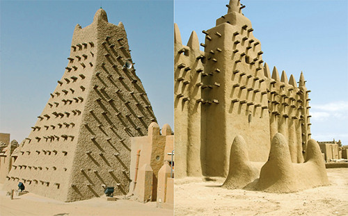 Изображение Глинобитная мечеть и университет в Мали