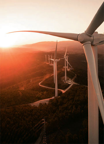 Изображение ветровая электростанции