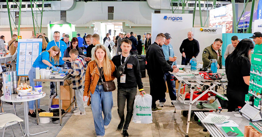 Відвідувачі першої виставка-конференція WaterClima Зоббраження перша виставка-конференція WaterClima