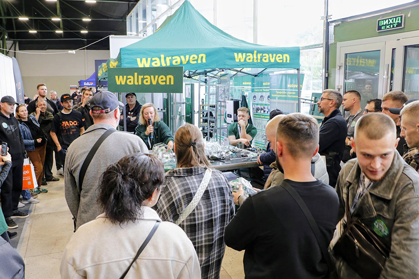 Walraven на виставці WaterClima Зображення учатть компанії Walraven в вистаці WaterClima