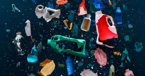 Зображення переробка пластикового сміття
