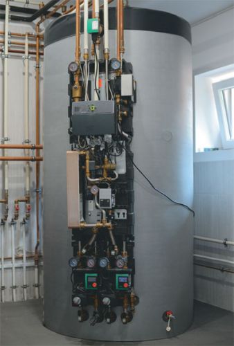 Изображение центрального бака-аккумулятор тепла Regucor WHS Oventrop