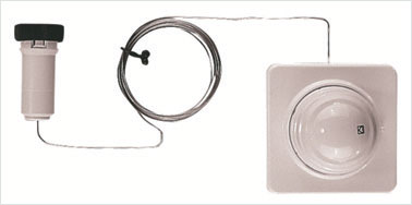 Изображение термоголовка с выносным управлением теплым полом